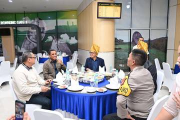 Sekda Sulteng Sambut Mendes PDT dan Kepala BNN