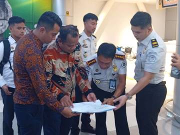  Imigrasi Palu Meninjau Kesiapan Bandara Jelang Penerbangan Internasional