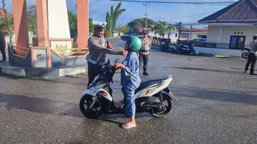 Satgas Gakkum Polres Touna Intensifkan Pengawasan Lalu Lintas