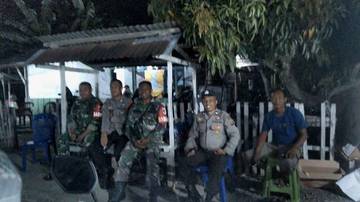 Polsek Nuhon Amankan Konser Hiburan Rakyat Tiga Kecamatan