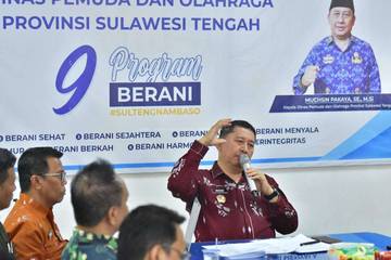 Persiapan Munaslub, Dispora Sulteng Perkuat Koordinasi