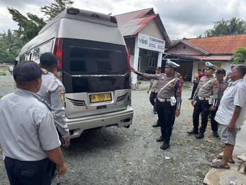 Satgas Preventif Polres Touna Intensif Awasi Operasi Keselamatan