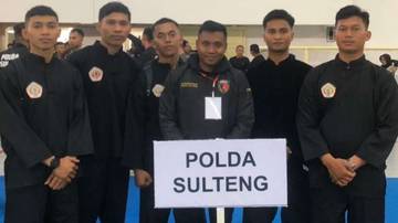 Polda Sulteng Borong Medali Kejuaraan Silat Militer 