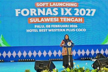Wagub Sulteng Hadiri FORNAS IX, Pastikan Sulteng Hebat