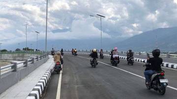 BPJN Sulteng Uji Coba Elevated Road Kota Palu