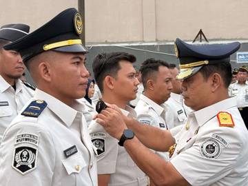 Sumpah dan Kenaikan Pangkat Perkuat ASN Ditjenpas Sulteng
