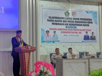 Kakanwil Kemenag Sulteng Tekankan Kerja Tim dan Moderasi