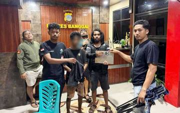 Polres Banggai Amankan Mahasiswa Yang Curi Laptop