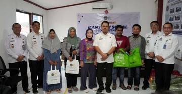 Lapas Luwuk Salurkan Bansos Keluarga Warga Binaan