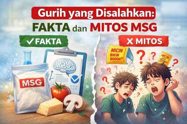 Gurih yang Disalahkan, Fakta dan Mitos MSG