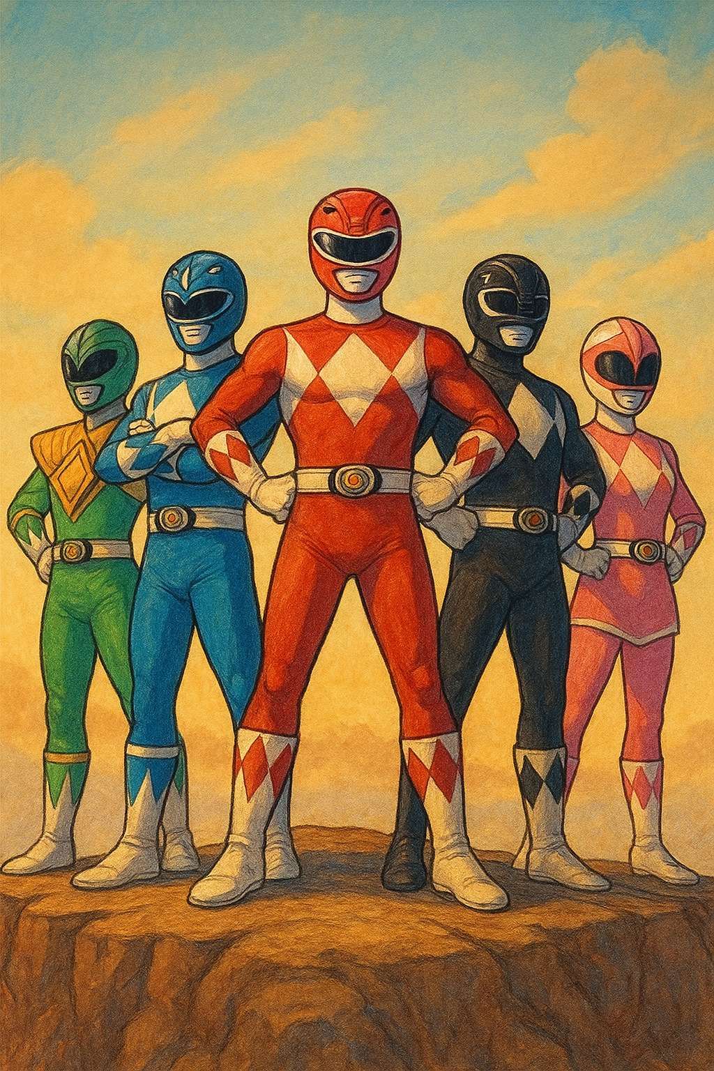 Nostalgia, Ini Karakter Power Rangers Berdasarkan Warnanya - RRI.co.id
