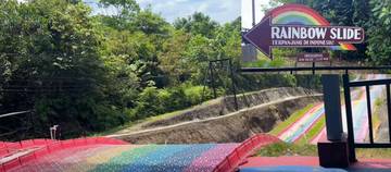 Asia Heritage Miliki Rainbow Slide Terpanjang di Indonesia