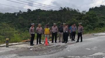 Polda Riau Cek Jalur Mudik di Riau - Sumbar