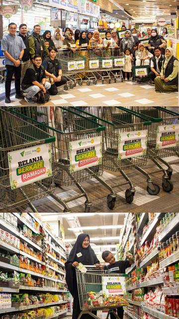 Sebanyak 30 Janda Dhuafa dan Lansia Diajak Belanja Gratis