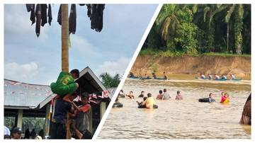 Tradisi Hari Raya Puasa Enam Desa Parit Baru Kampar