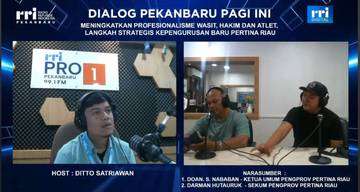 Pertina Riau Fokus Regenerasi Wasit dan Hakim Juri