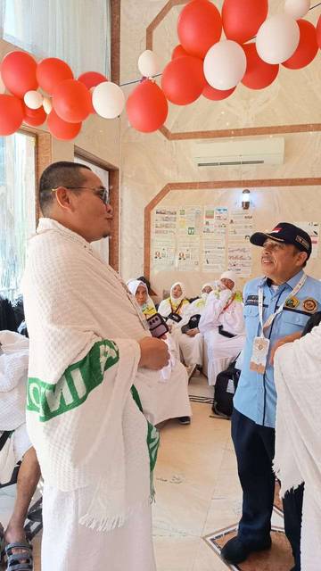 Muliardi Pantau Langsung Pemberangkatan Jemaah Menuju Arafah