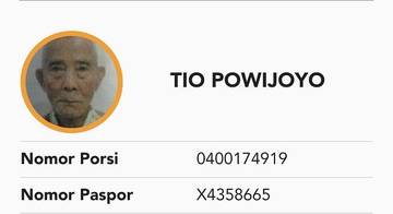 Tio Powijoyo, Jemaah Rokan Hilir Meninggal Dunia