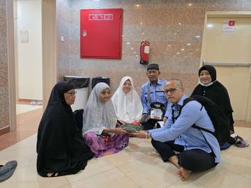 Jemaah BTH 15 Lakukan Shalat Ghaib dan Yasinan