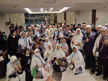 Gunakan Sebelas Bus, BTH 04 Tinggalkan Makkah