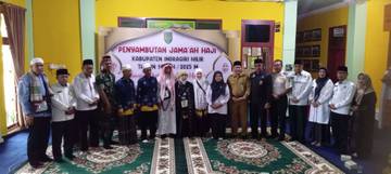 Lima Jemaah Haji Inhil Tiba di Tembilahan