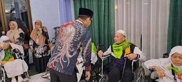 Pemulangan Gelombang Pertama Jemaah Haji Provinsi Riau Ditutup