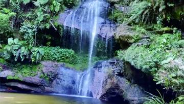 Keindahan Alam Tersembunyi Wisata Air Terjun Panisan Kampar
