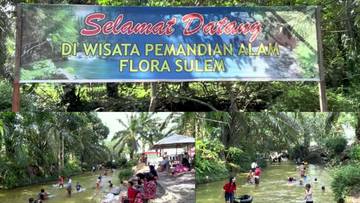 Mulai Dilirik Wisatawan, Pemandian Alam Flora Sulem Kampar