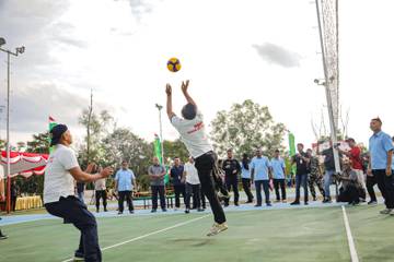 Sportivitas dan Kebersamaan Didorong Lewat Turnamen Voli