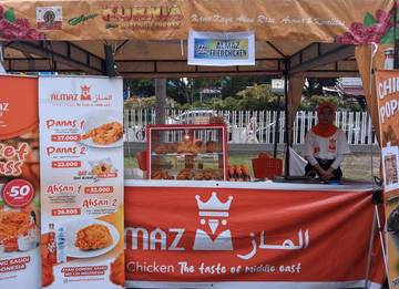 Almaz Fried Chicken, Manjakan Lidah di RRI Fest