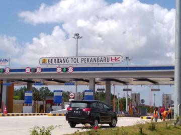 Libur Panjang Maulid Nabi, Trafik Tol Pekanbaru-Dumai Tertinggi 