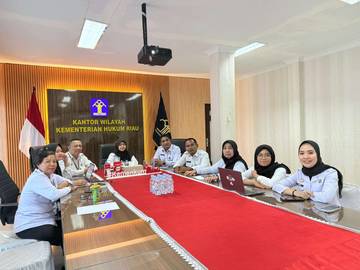 Kemenkum Riau Ikuti Rapat Tindak Lanjut Layanan Kewarganegaraan