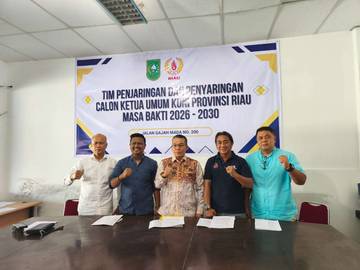 Tahapan Pemilihan Ketua Umum KONI Riau Dimulai