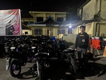Patroli Balap Liar, Satlantas Pekanbaru Amankan 12 Ranmor