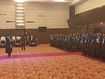 Ratusan Advokat PERADI Riau Mengambil Sumpah 