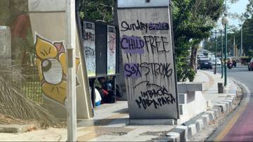 Pelaku Vandalisme Coret Fasilitas Umum Ditangkap