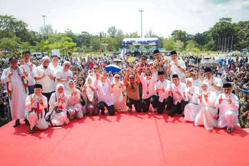 Konser Kemanusiaan Wali Band Disambut Ribuan Masyarakat Dumai