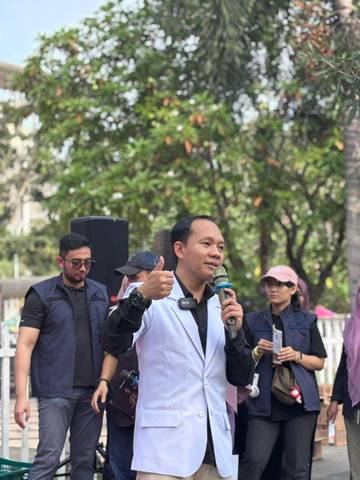 Ratusan Hewan di Pekanbaru Divaksin Gratis 