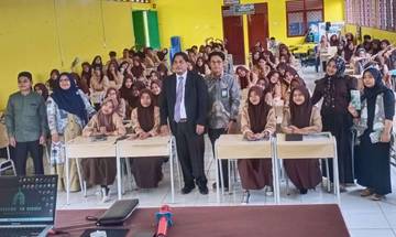 STAI Ar-Ridho Sosialisasi PMB di SMKN 1 Bangko