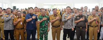 Polres Kuansing Siap Berkolaborasi  Dukung Pembangunan  Kuantan Singingi