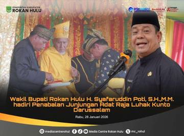 Tuanku Tengku Muhammad Roem Dinobatkan Raja Luhak