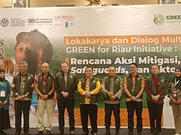 GREEN for Riau Initiative Dorong Penurunan Emisi Karbon
