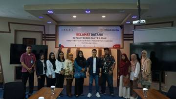 Kemenkum Riau Perkuat Kolaborasi dengan Politeknik Caltex Riau 