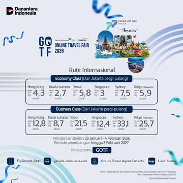 GOTF 2026 Berikan Diskon Tiket Hingga 65 Persen