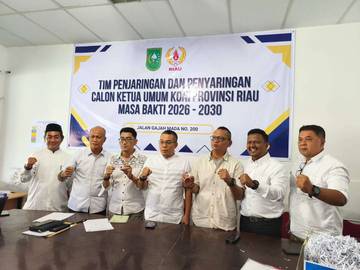 Penyerahan Dokumen Bakal Calon Ketua KONI Riau