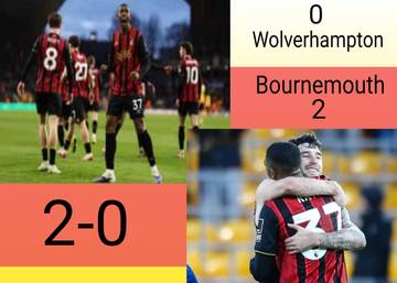 Bournemouth Curi Kemenangan Dramatis 2-0 Atas Wolves