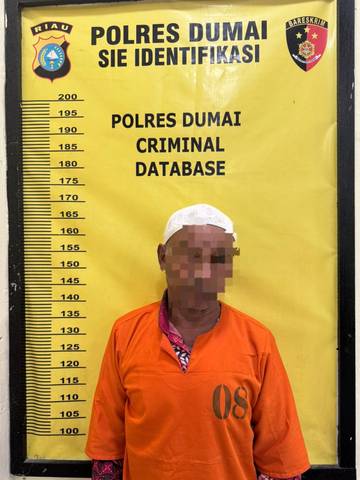 Polres Dumai Tangkap Pembakar Lahan di Sungai Sembilan