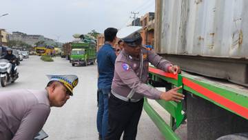 Tekan Laka Lantas, Polisi Tertibkan Kendaraan ODOL 