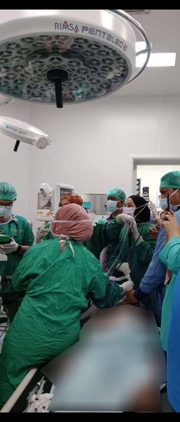 RSUD AA Keluarkan Paku di Paru-paru Tanpa Operasi 