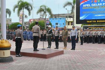Polres Dumai Gelar Apel Pasukan Operasi Keselamatan
